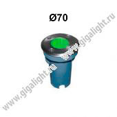 Газонные светильники NEO-7 6LED зелёный