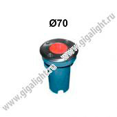 Газонные светильники NEO-7 6LED красный